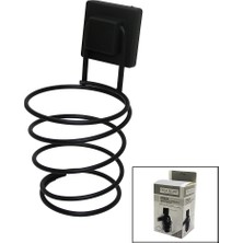 Nexgen Siyah - Metal Fönlük Fön Makine Askısı Kare Macun YAPIŞKANLI10X11X15CM (4887) RSGO34-MCHD