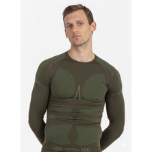 Oil Company Unisex Kayakçı Kampçı ve Motorcular Için Profesyonel Termal Içlik Üst Seamless Iıı. Seviye Pro