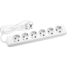 Nexgen Viko 6lı - 2mt Uzatma Kablo Grup Priz Topraklı 90 11 36 02 (4887) RSGO34-MCHD