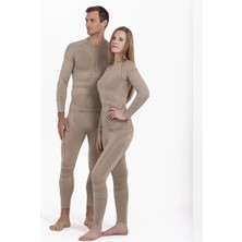 Oil Company Unisex Rüzgar Geçirmez Her Koşula Uygun Profesyonel Termal Içlik Alt Üst Set Seamless Iıı. Seviye