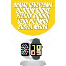 Marsilyan Akıllı Saat Uyku ve Sağlık Takibi Arama Cevaplama 44 mm Amoled Ekran
