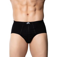 Gümüş 4014 6'lı Paket Erkek Penye Renkli Kom Slip Külot