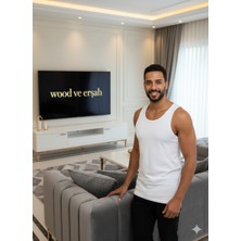 Lüx Wood Erkek Lüx Pamuk Penye Atlet Premium Rahat Lüx Erşah