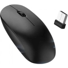 Marsilyan Ergonomik Tasarım Kablosuz Siyah Mouse Hassas Uzun Ömürlü