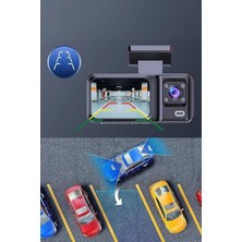 Marsilyan Ön Ve Arka Kameralı 2 İnç 1080p Full Hd Dvr Araç İçi Ekran