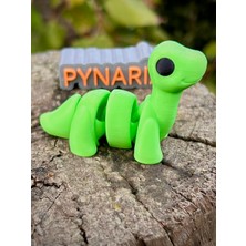 Pynarix Dinozor Brontosaurus Figür Oyuncak - Tarihin Devasa ve Nazik Devi! 🦕 3D Hareketli Organik Model - Orta Boy