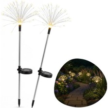 Marsilyan 2 Adet Saçak Model Solar Bahçe Lambası – Güneş Enerjili LED Dış Mekan Aydınlatma, Otomatik Sensörlü Dekoratif Işık (4887)