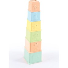 Mayf 5204 Oyuncak Kule Küp Kaplar