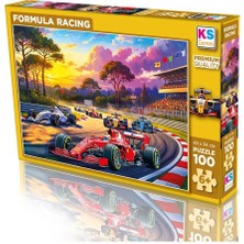 Ks Puzzle 31505 Formula Racıng 100 Parça Puzzle