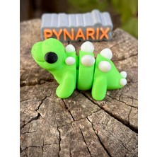 Pynarix Dinozor Stegosaurus Figür Oyuncak - Tarihin Zırhlı ve Nazik Devi!🦕 3D Hareketli Organik Model- Orta Boy