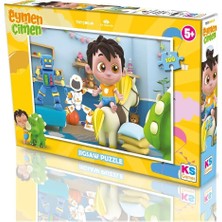 Ks Puzzle Eç 714 Eymen Ile Çimen 100 Parça