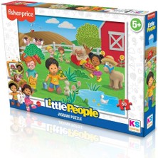 Ks Puzzle Lp 709 Fısher Price Lıttle People 50 Parça