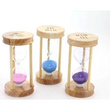 No 35 Moda Ahşap Kum Saati 10 Dk Model 2