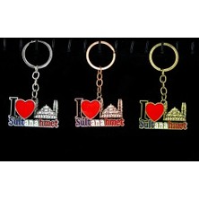 No 35 Moda Metal Sultanahmet Anahtarlık (I Love Sultanahmet)