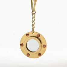 No 35 Moda Pirinç Lumbuz Anahtarlık