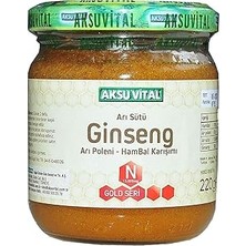 SHC4200 Aksu Vi̇tal Aksuvital Ginsengli Arı Sütü Bal Polen (N) 13.000 Mg. 1 Paket (1 x 13000 Ml)