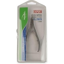 SHC4200 Nghia CL-206 Tırnak Eti Pensi 3.5 mm – Çift Yaylı Mikro Çene, Paslanmaz Çelik Kütikül Pensi, Pasiva