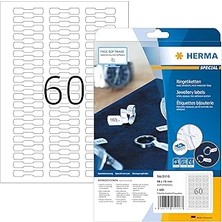 SHC4200 Herma Kuyumcu Etiketi A4 25 49X10 Beyaz