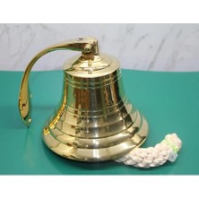 No 35 Moda Pirinç Duvara Asmalı Çan Orta Boy