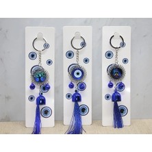 No 35 Moda Metal Nazar Boncuğu Anahtarlık