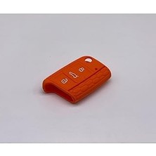 SHC4200 Parça Deponuz (1056) Silikon Anahtar Kabı, Sustalı Anahtar Kılıfı Volkswagen Golf 7 ile Uyumlu