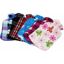 SHC4200 2 Litre Sıcak Su Torbası | Kılıflı Desenli, Peluş Kılıflı, Desenli, Isıyı Uzun Süre Koruyan Kauçuk