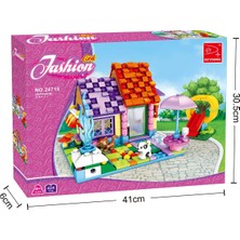 bebekokusu Ausini Fashion Girl Hayvanlarla Kaydırak Eğlencesi 424 Parça