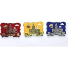 No 35 Moda Yöresel Galata Kulesi Magnet Model 2