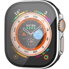 Pazarcan Watch 49MM Legend Camlı Kasa Ekran Koruyucu - Siyah-Gümüş