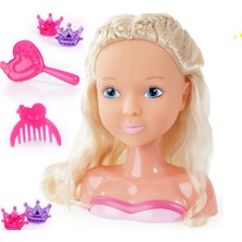 bebekokusu Prenses Saç Tasarım Büstü