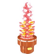 bebekokusu Building Block Flower 211 Parça Sukulent