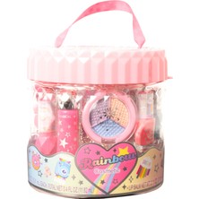 Hot Focus Kavanoz Çantalı Oje ve Makyaj Seti