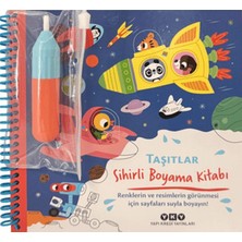 Girişimci Kadın Sihirli Boyama Kitabı - Taşıtlar
