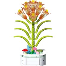 bebekokusu Building Block Flower 141 Parça Clivia