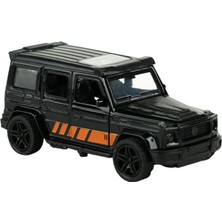 bebekokusu Die Cast Metal Çek Bırak Siyah Jip