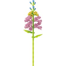 bebekokusu Building Block Flower 150 Parça Çiçek Aslanağzı