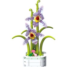 bebekokusu Building Block Flower 153 Parça Lotus Petal Orkide