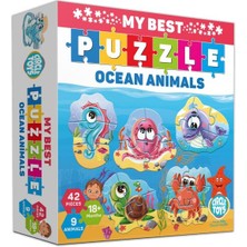 Girişimci Kadın Circle Toys My Best Puzzle Ocean Animals