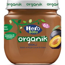 Aylina Bfs  Hero Baby Organik Erik Püresi Kavanoz Mama 120 gr