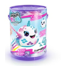 bebekokusu Airbrush Plush Neon Boyanıp Yıkanabilen Peluş Balina