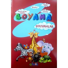 Fark Yayınları Beni Boya Serisi - Hayvanlar