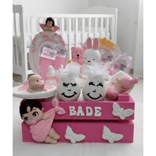 DeMu 40 Uçurma Sepeti Kırk Uçurma Sepeti Bebek Hediyelik Bebek Sepeti