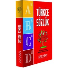 Karatay Yayınları Türkçe Sözlük - Karton Kapak