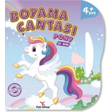 Yeti Kitap Boyama Çantası Pony