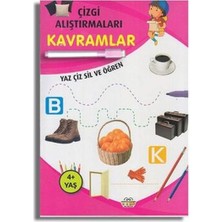 0-6 Yaş Yayınları Çizgi Alıştırmaları Kavramlar