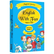 Living English Dictionary English With Fun Level 3 - 10 Kitap - Magical Stories