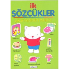Çiçek Yayıncılık Ilk Sözcükler - Çıkartmalarla Birlikte Yeşil