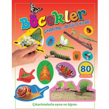 Parıltı Yayınları Böcekler - Çıkartma ve Aktivite Kitabı