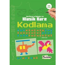 Teleskop Klasik Kare Kodlama Yeşil Kitap