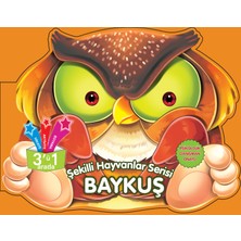 Parıltı Yayınları Şekilli Hayvanlar Serisi - Baykuş